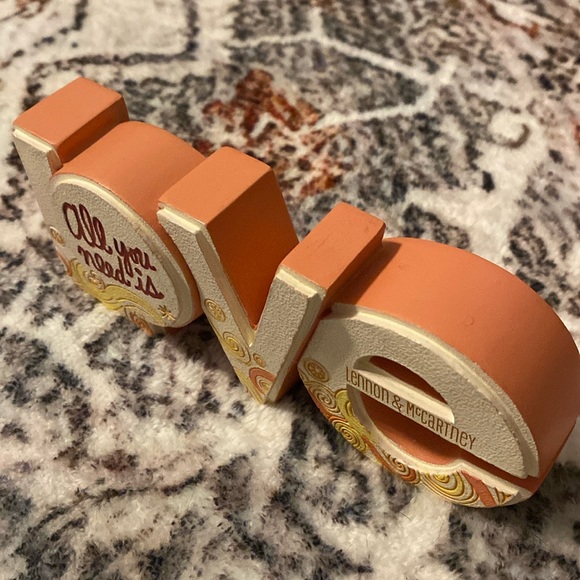 “All You Need is Love” Home Decor - Picture 3 of 5